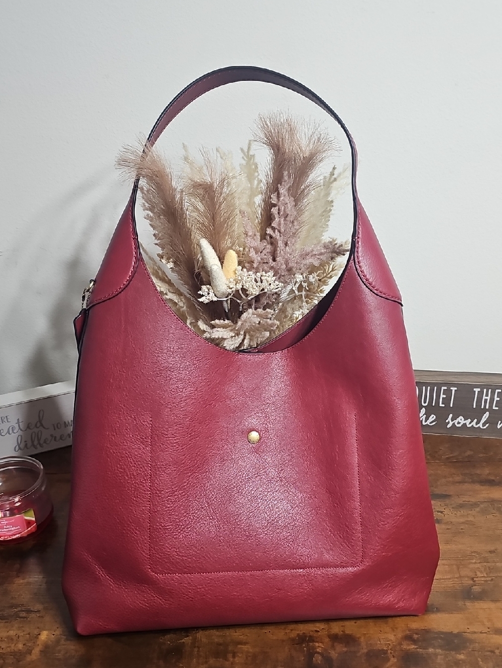 Coach Brooklyn 39 Dark Ruby - Picture 7 of 11